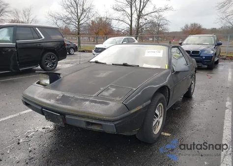 1986 Pontiac Fiero Sport из США, поврежденный, VIN 1G2PM37R1GP272877